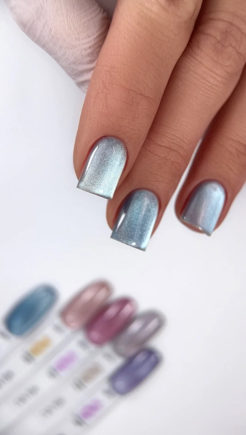 Cat Eye Gel Polish Gummy Bear "Aqua Teddy" 5ml/10ml von Trendy Nails (TPO/HEMA-free)