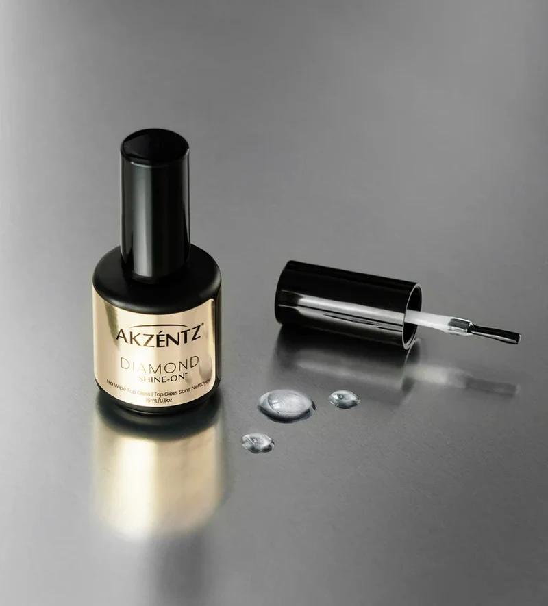 Akzentz Diamond Shine-On Tack Free Top Coat