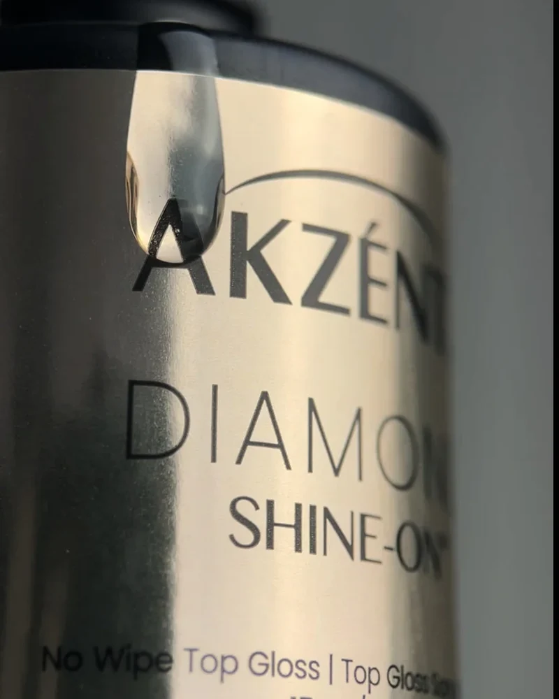 Akzentz Diamond Shine-On Tack Free Top Coat