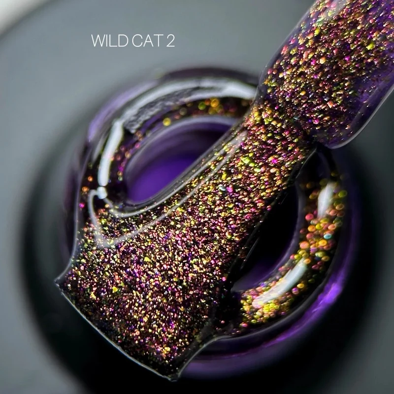 SAGA Wild Cat Gel Polish cat eye No.2 10ml