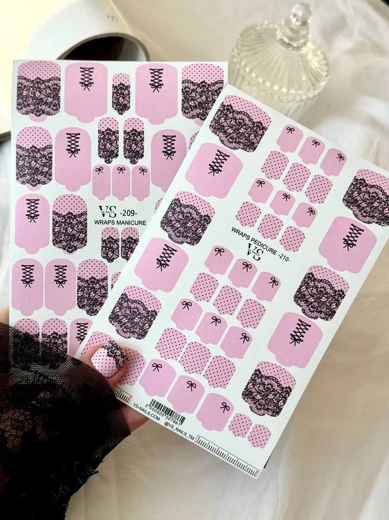 Wrap für Pedicure Maxi 210 von VS Nails