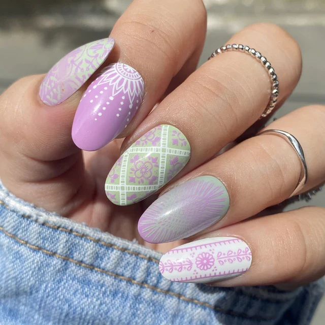 Maniology nail stamping Starter Kit 104 Fringe Forever