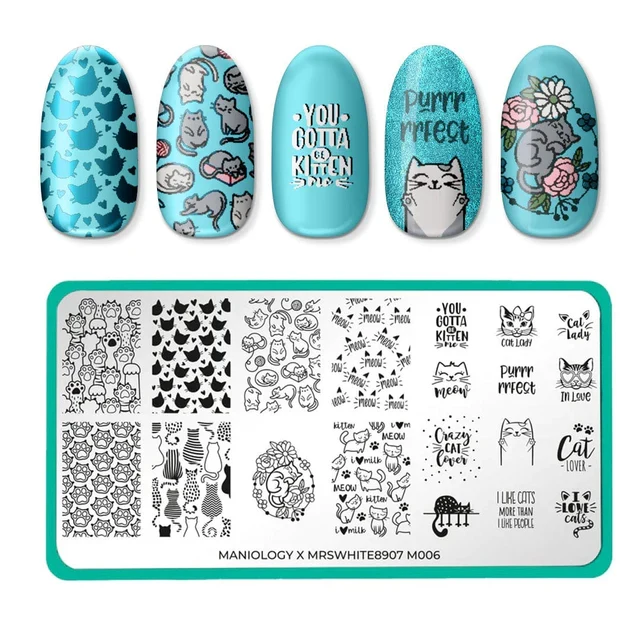 Maniology nail stamping Starter Kit 102 On the Prowl