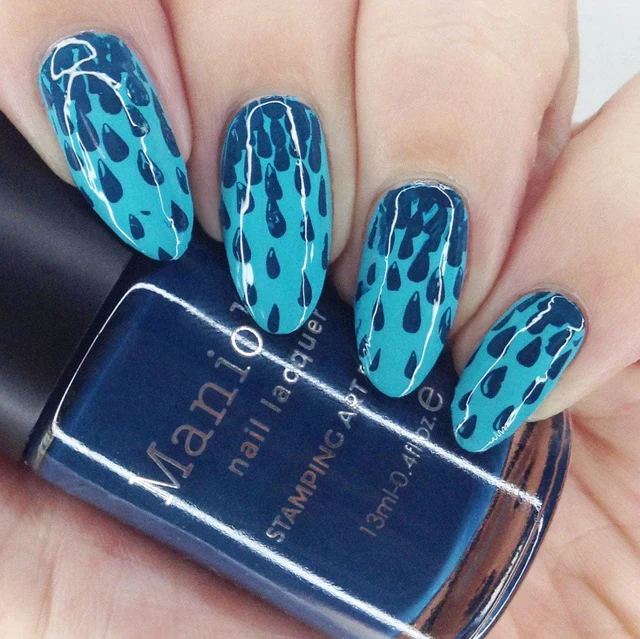 Maniology nail stamping plate m278 Classic Gradients