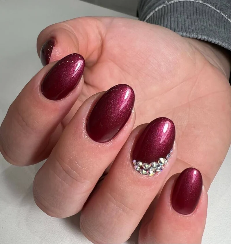#956 EFFEKT Farbgel 5ml Violett mit multiglitter