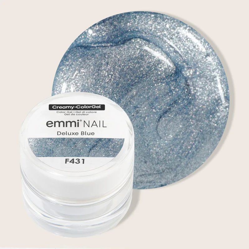 Creamy-ColorGel Deluxe Blue 5ml | F431