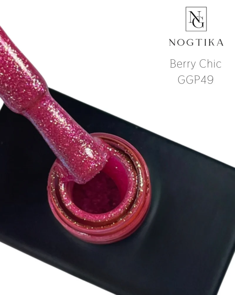 Glitter Gel Polish # 49 Berry Chic (12ml) TPO-free