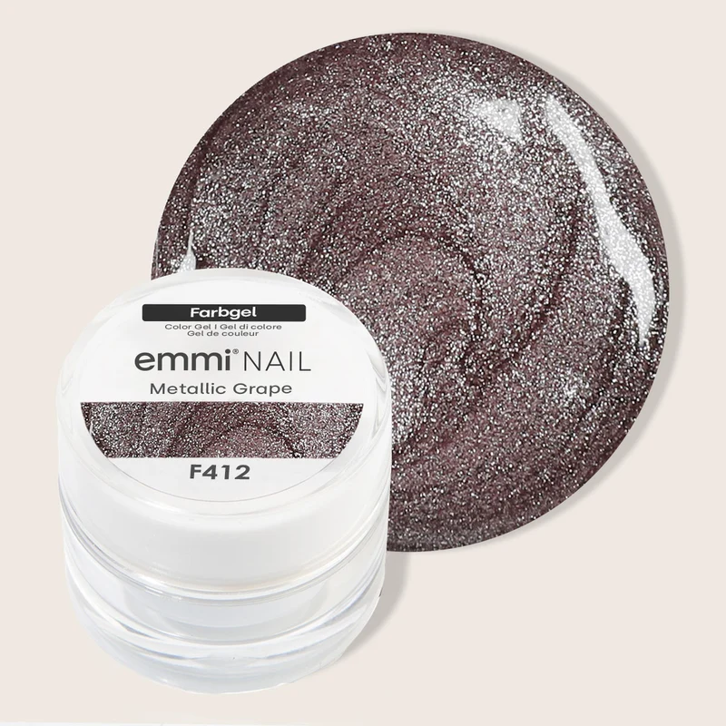 Farbgel Metallic Grape 5ml | F412