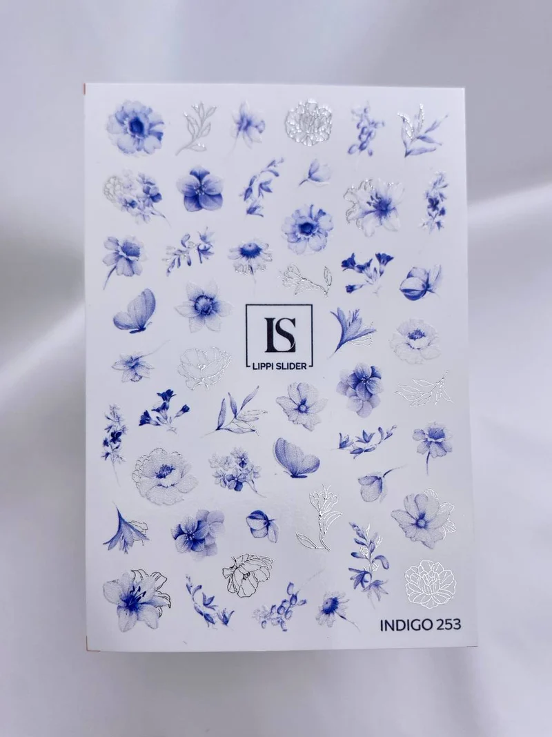 Slider "Indigo" 253 (Wasserlösliche Aufkleber) von Lippi Slider