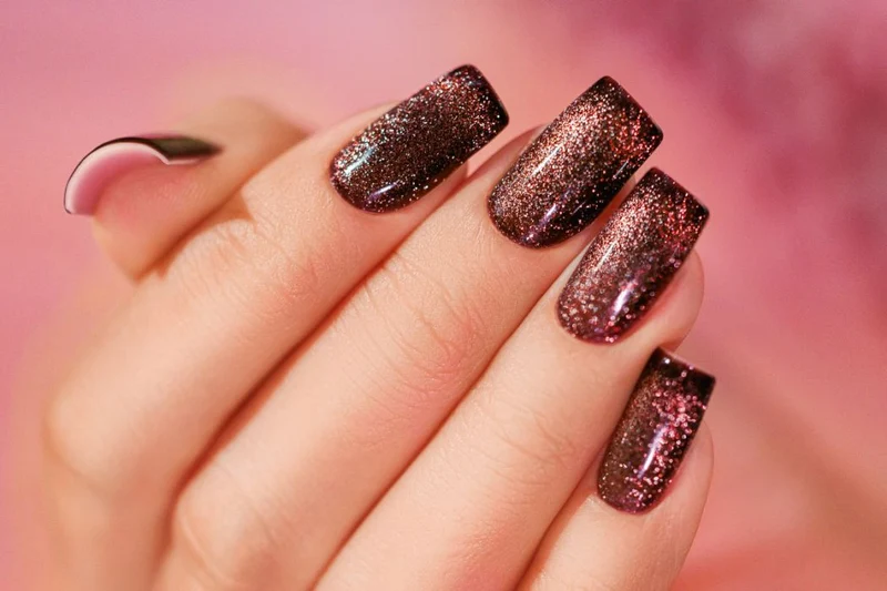 427 Sparkle Brownie Cat Eye Gel polish 8ml VICTORIA VYNN