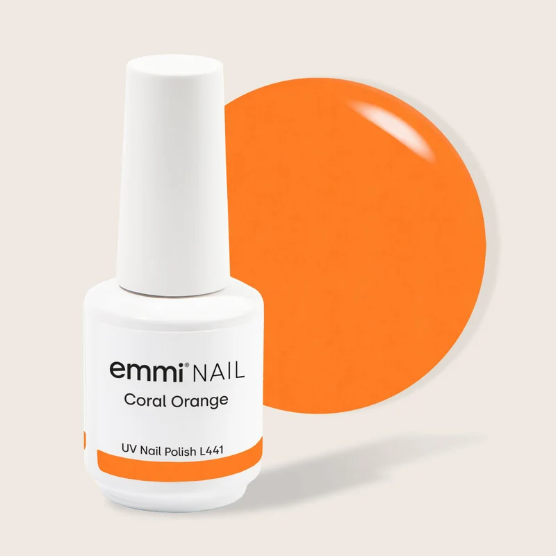 emmi Shellac UV-Lack Coral Orange 15ml | L441