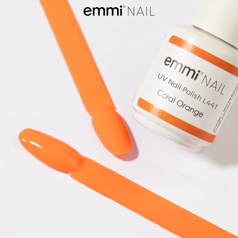 emmi Shellac UV-Lack Coral Orange 15ml | L441