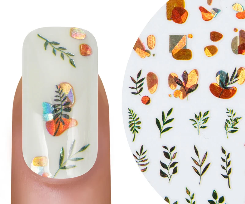 Holo Laser Sticker Autumn