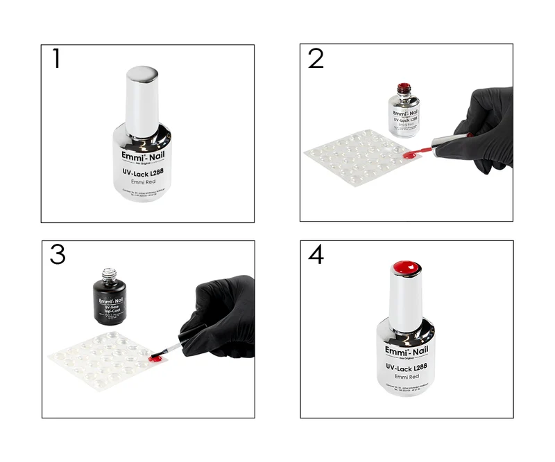 Klebepunkte für Gele & UV LED-Lacke 25 Stück