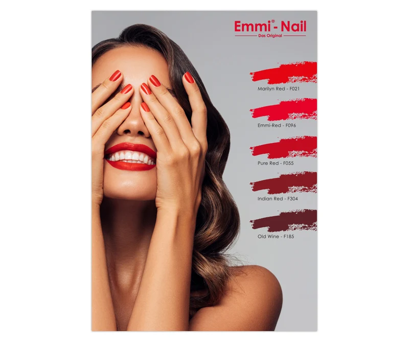 emmi-nail Poster "Red Classics"