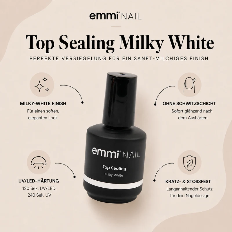 UV LED-Top Sealing Milky White 11ml
