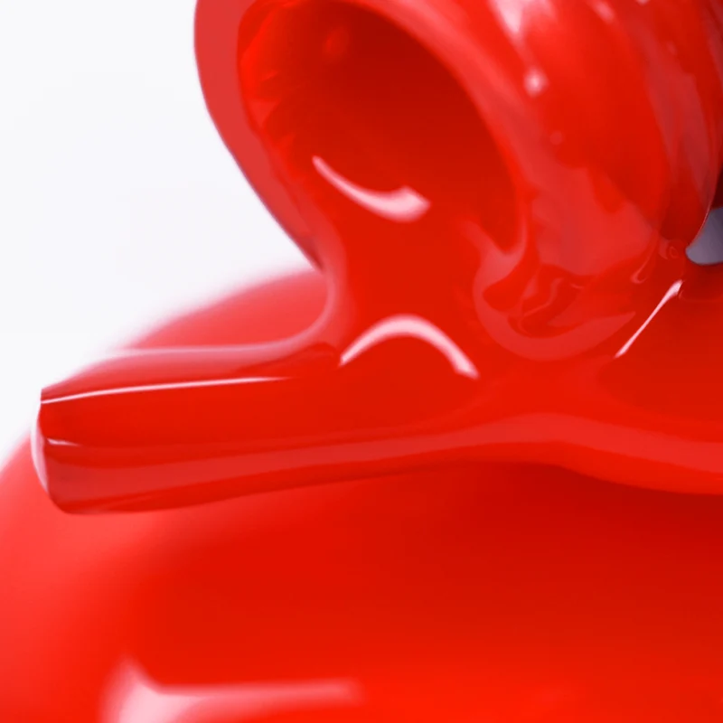 PNB red gel nail polish 333 Alfa Romeo