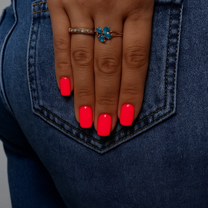 emmi Shellac UV-Lack Neon Strawberry 15ml | L409