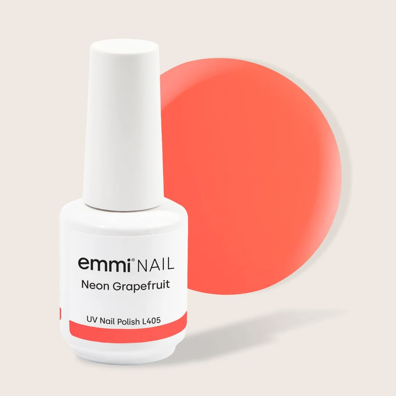 emmi Shellac UV-Lack Neon Grapefruit 15ml | L405