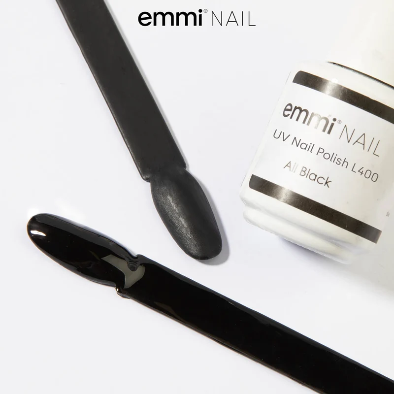 emmi Shellac UV-Lack All Black 15ml | L400