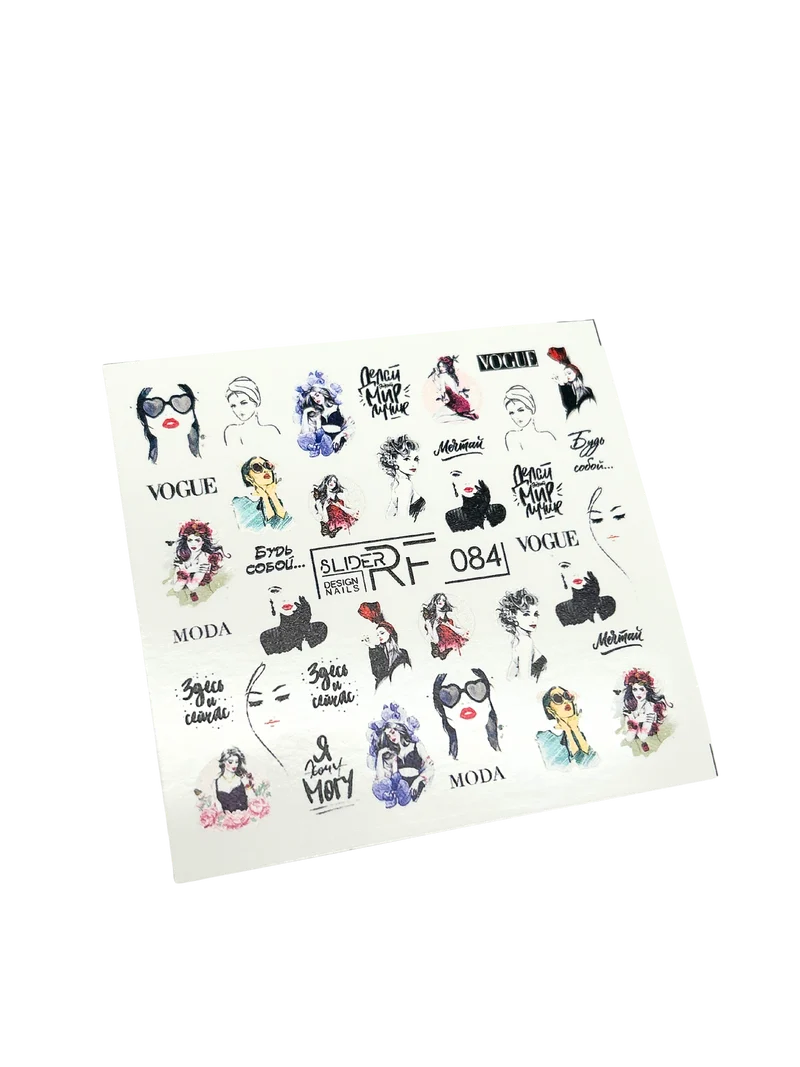 Slider.RF Fashion nail decals / sliders 084