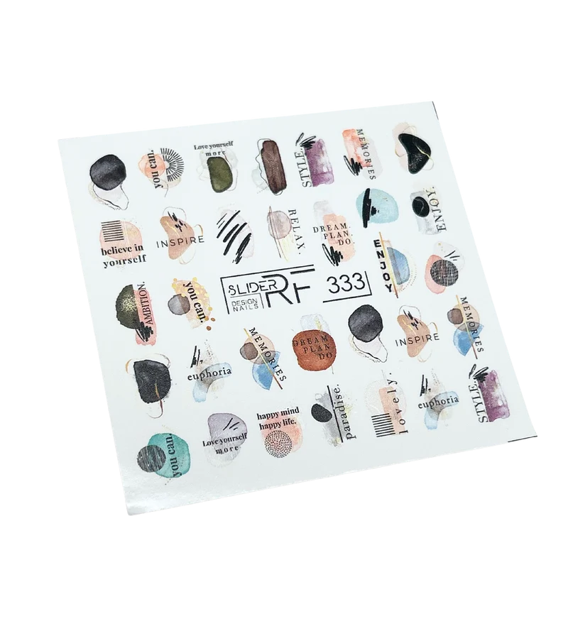 Slider.RF Abstract nail decals / sliders 333