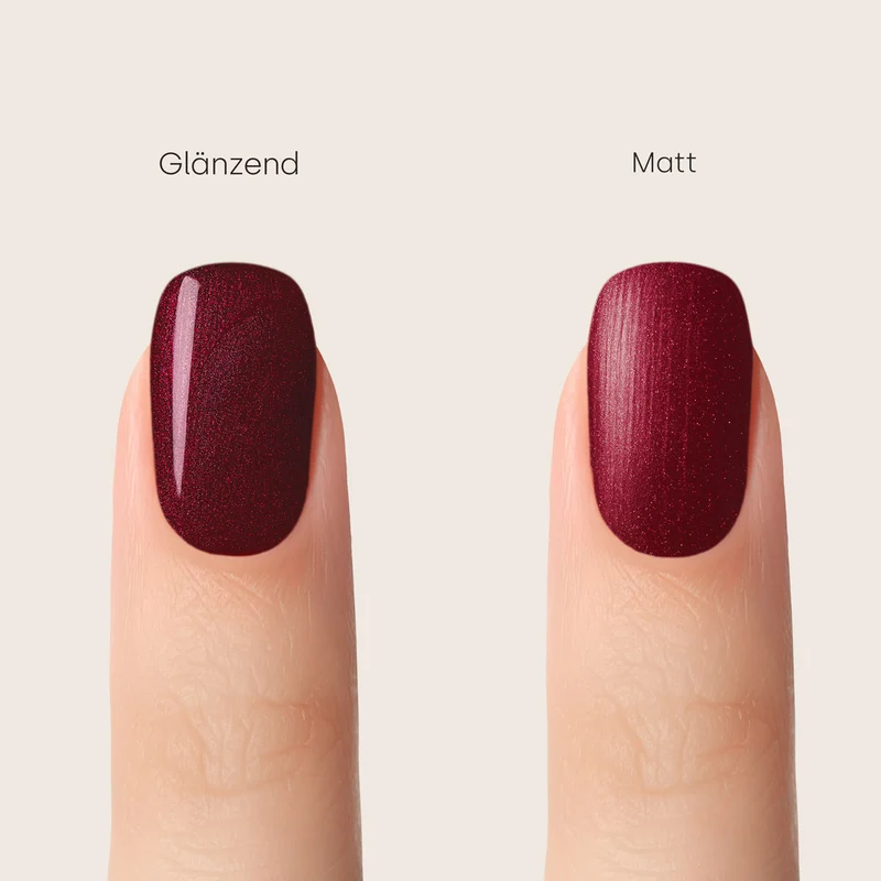 emmi Shellac UV-Lack Metallic Cranberry 15ml | L383