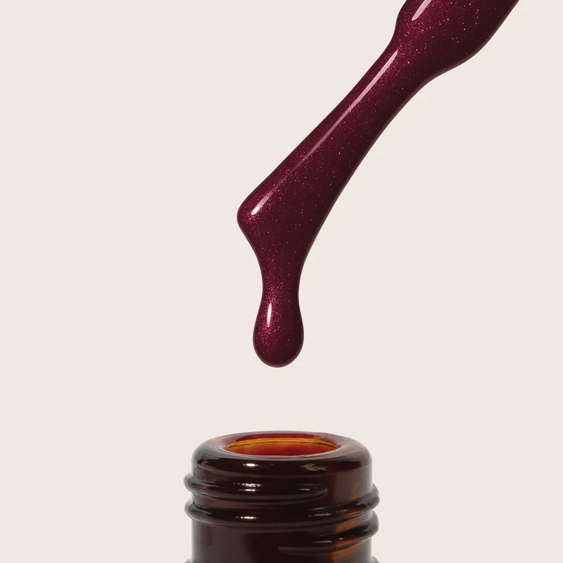emmi Shellac UV-Lack Metallic Cranberry 15ml | L383