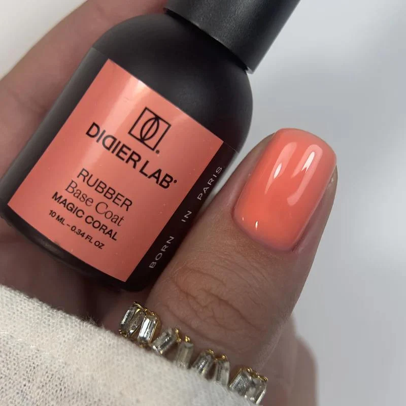 Magic Coral - RUBBER BASE COAT 10 ml DIDIER LAB