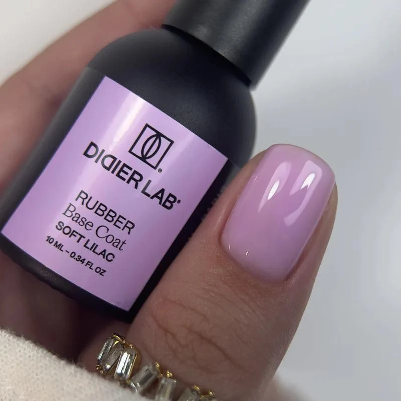 Soft Lilac - RUBBER BASE COAT 10 ml DIDIER LAB