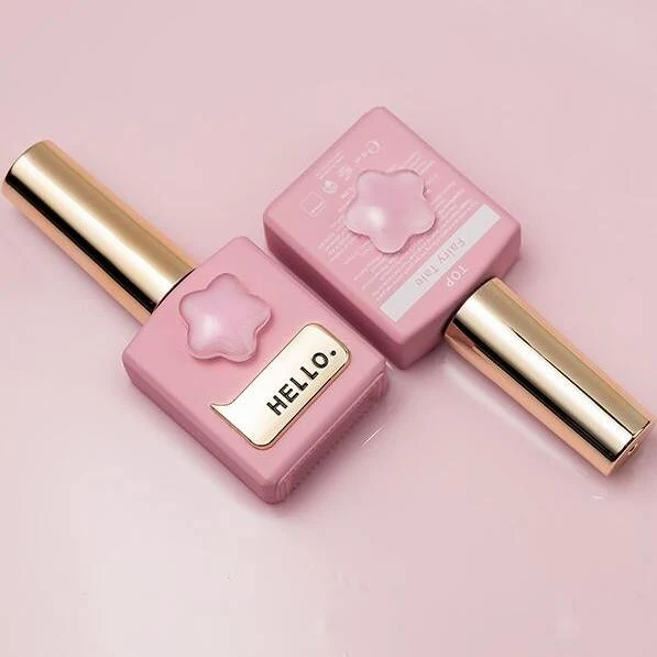 PINK - Fairy Tale Top Coat (No Wipe) 15ml HEYLOVE