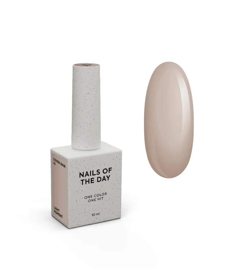 43 Light Pigment - Cover Base Coat 10ml NAILS OF THE DAY