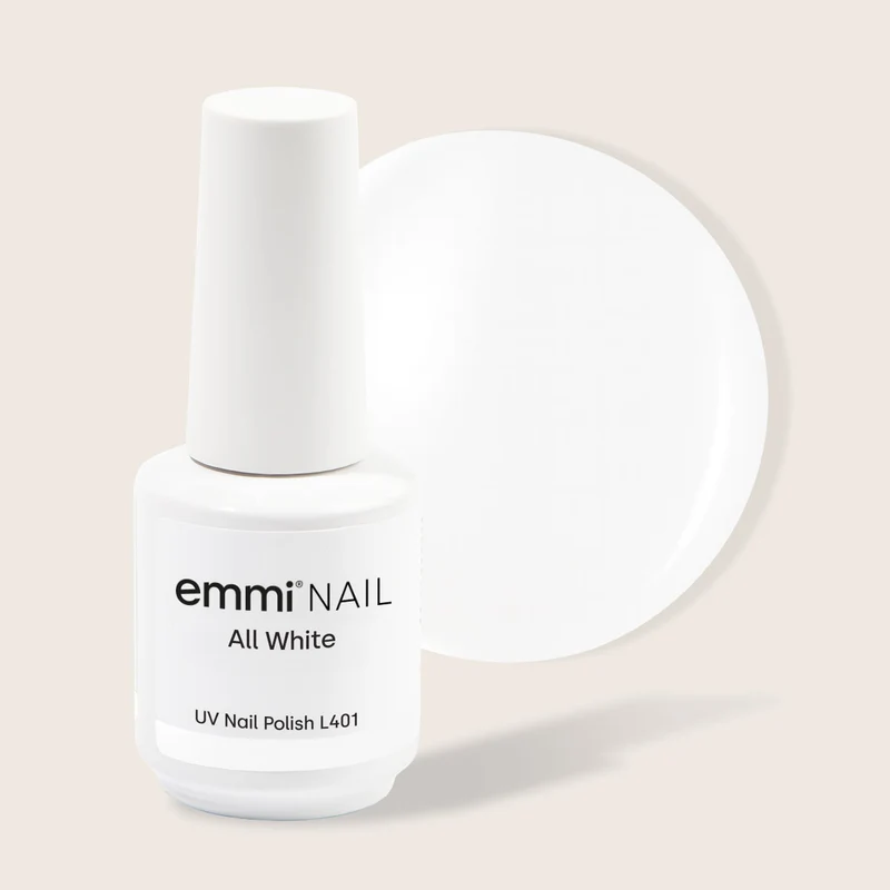 emmi Shellac UV-Lack All White 15ml | L401