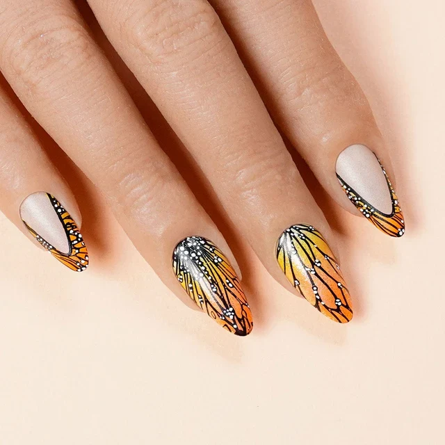 Maniology nail stamping plate mxm124 Ballet of Wings