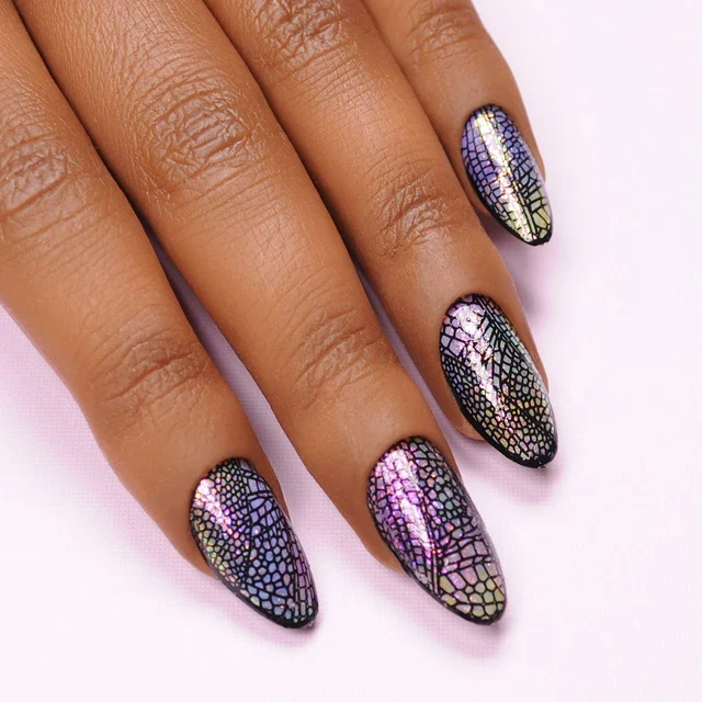 Maniology nail stamping plate mxm123 Flutter Pirouette