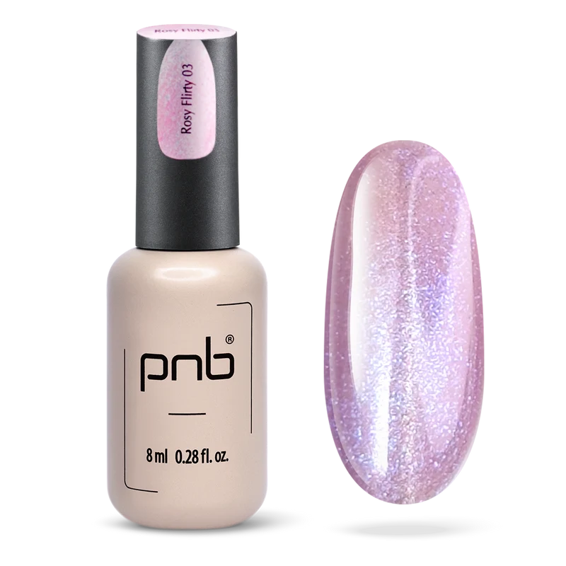 PNB magnetic gel polish Glamour Cat 03 Rosy Flirty