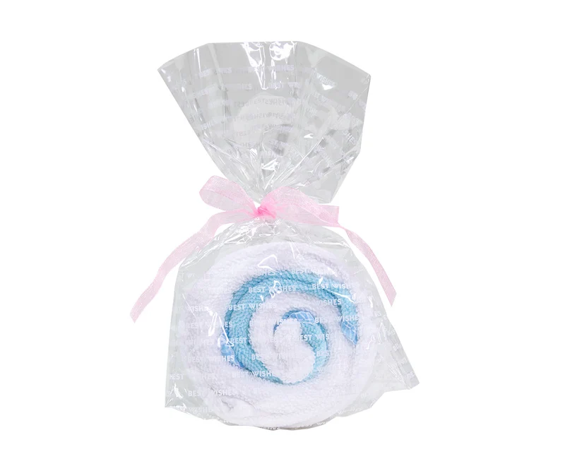 Bonbon Twist weiß/blau Tücher