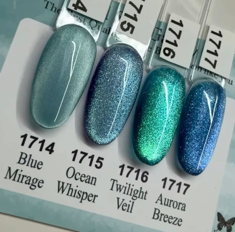 ICEGEL Wind Star Galaxy Cat Eye Gel Polish (1714-1717)