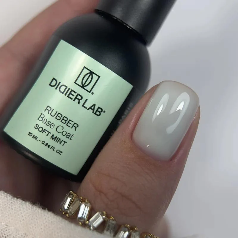Soft mint - RUBBER BASE COAT 10 ml DIDIER LAB
