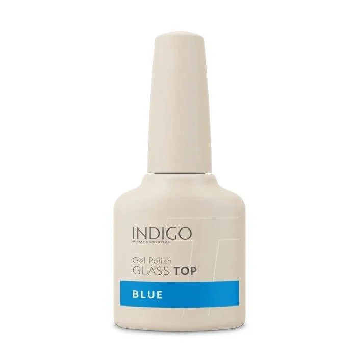 Blue - GLASS TOP COAT (No Wipe) 7ml