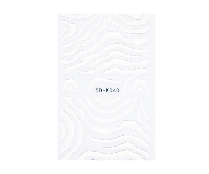 5D Art Nail Sticker Cloud