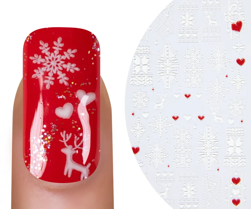 5D Art Nail Sticker Christmas 1