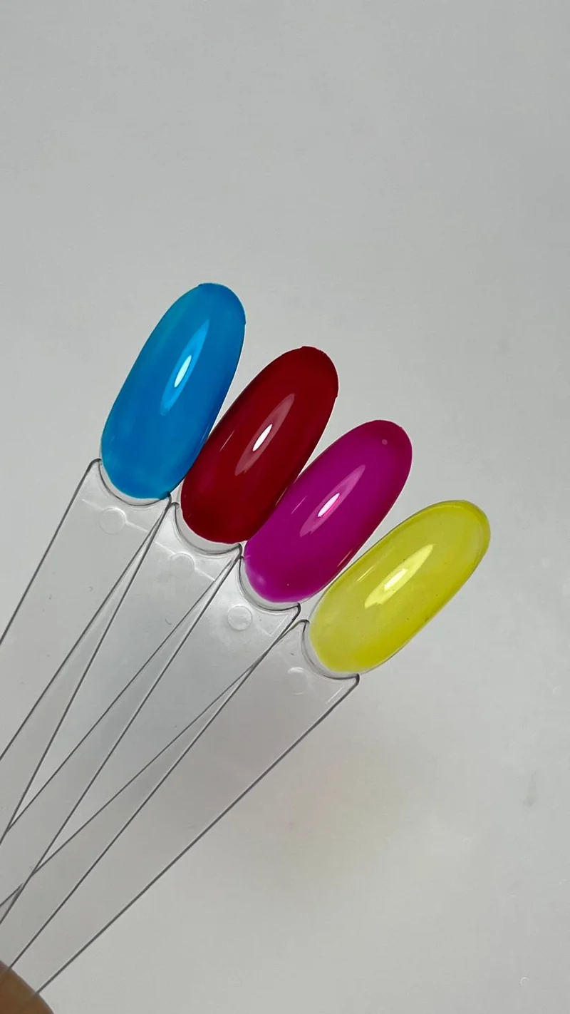 Red - GLASS TOP COAT (No Wipe) 7ml