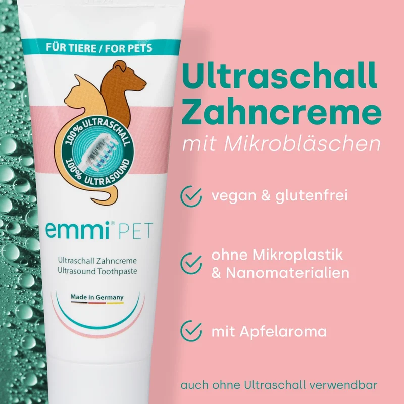 emmi-Pet Ultraschall-Zahncreme 75ml