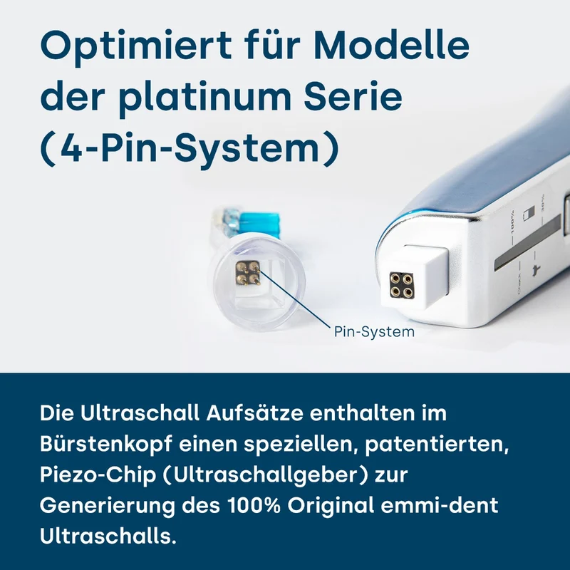 Emmi-dent M4 Ultraschall Aufsatz Platinum