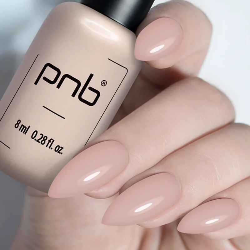 PNB nude gel nail polish 382 Forbidden Blush