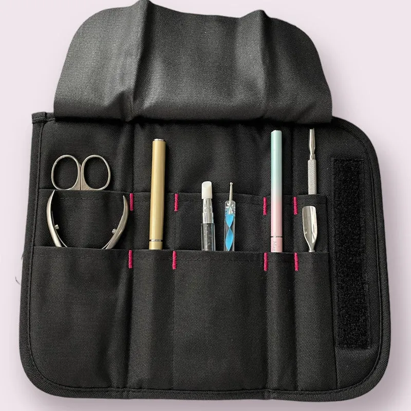 Staleks pro fabric tool case, 10 sections