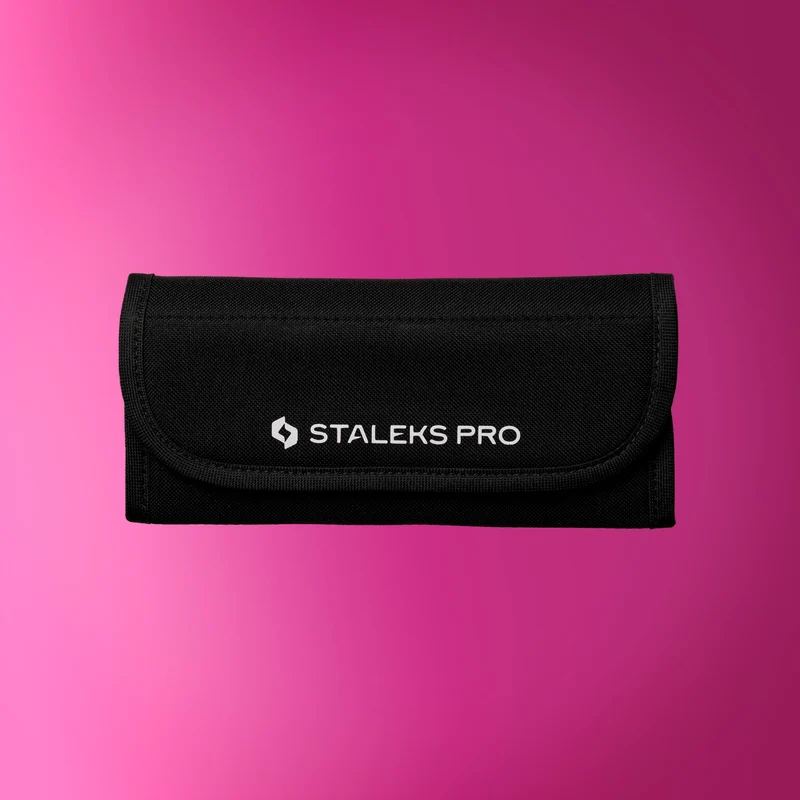Staleks pro fabric tool case, 10 sections