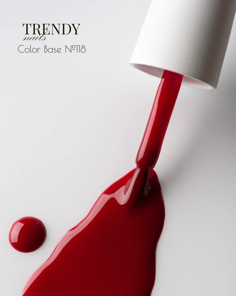 Cover Color BASE #118 8ml von Trendy Nails TPO-Free