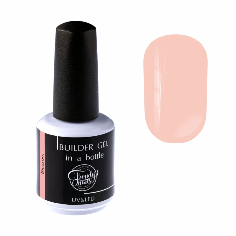 Builder Gel in der Flasche Rose Water (mit Schimmer) von Trendy Nails 10ml/15ml/30ml TPO/HEMA-free